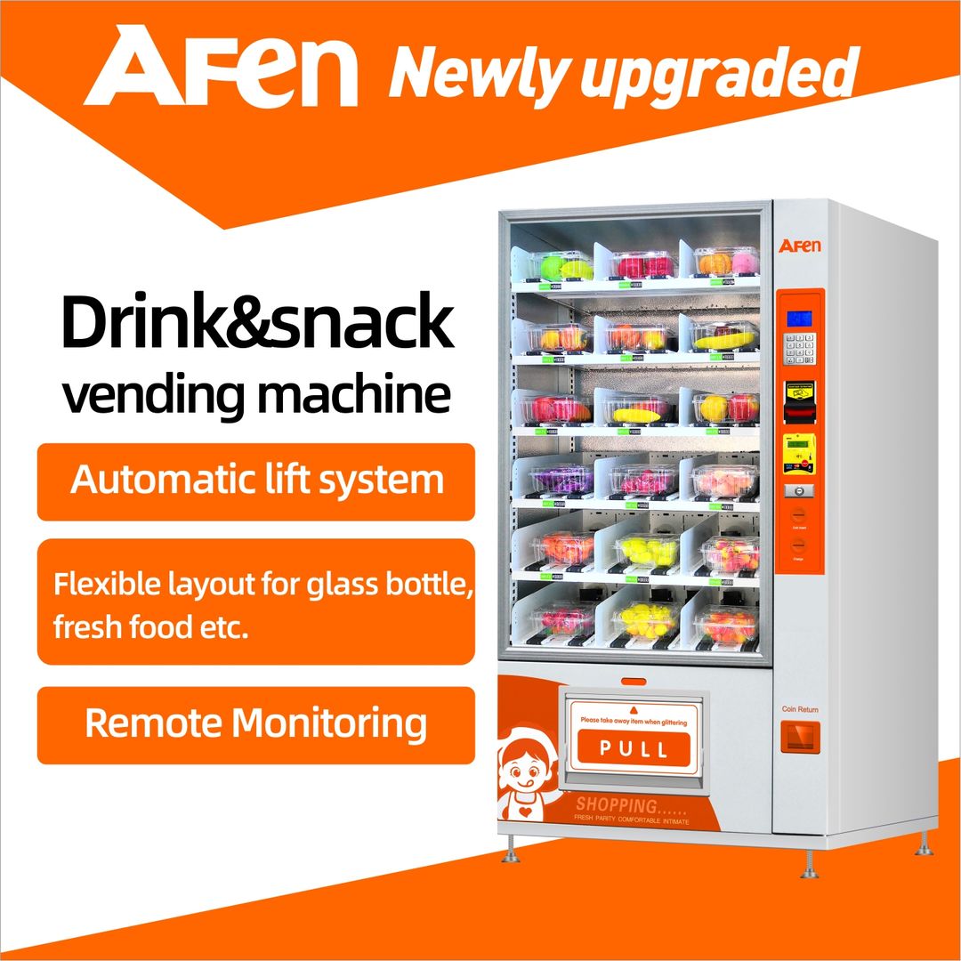 We recommend AF-D900-54G for vending business