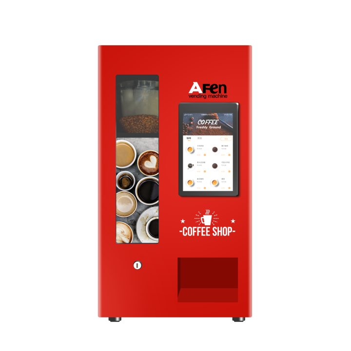 ntroducing the AFen Desktop Freshly Ground Coffee, the ultimate coffee vending machine for coffee shops and enthusiasts