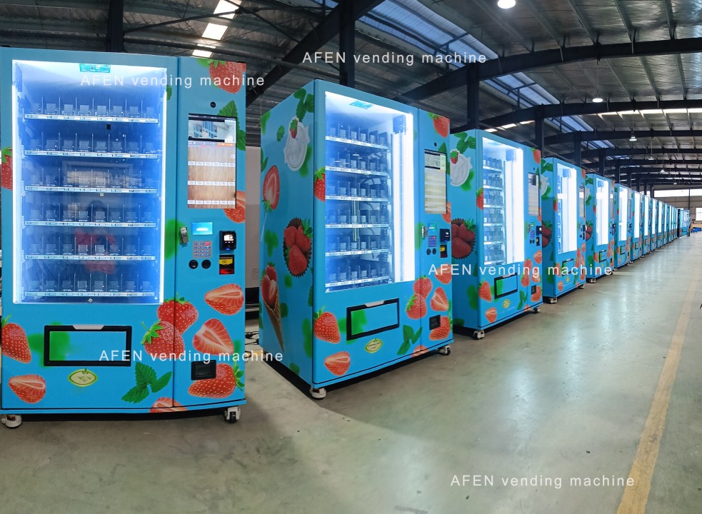 AFEN Strawberry Lift Vending Machine is advancing in the market, let's dive into it