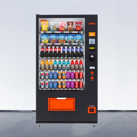 Máquina expendedora de bocadillos y bebidas