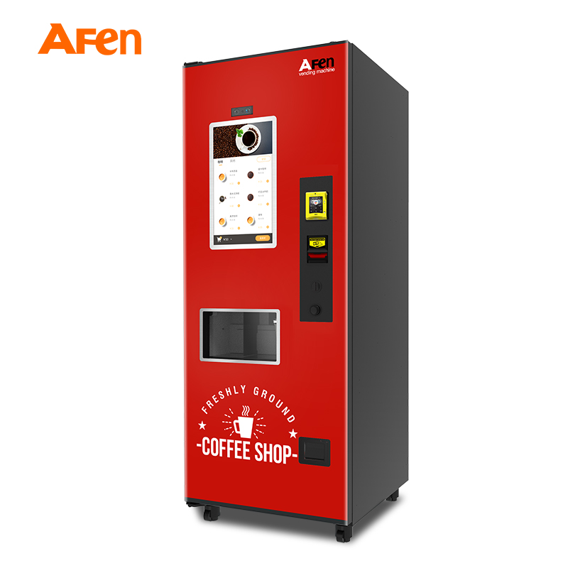 AFNCF7N(V22) Commercial Automatic Bean to Cup Coffee Vending Machine