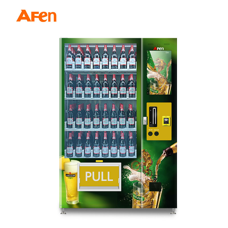 Máquina expendedora de alcohol con pantalla táctil AFEN