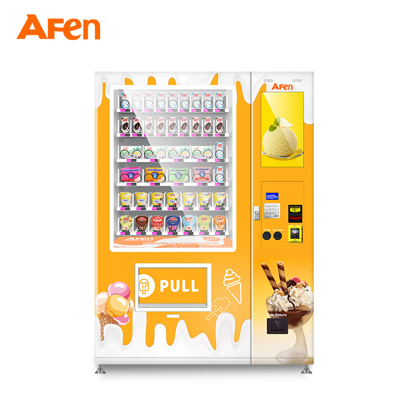 AF-FEL-54C(V22)-LD AFEN Máquina expendedora de alimentos conxelados de iogur de xeado de temperatura axustable