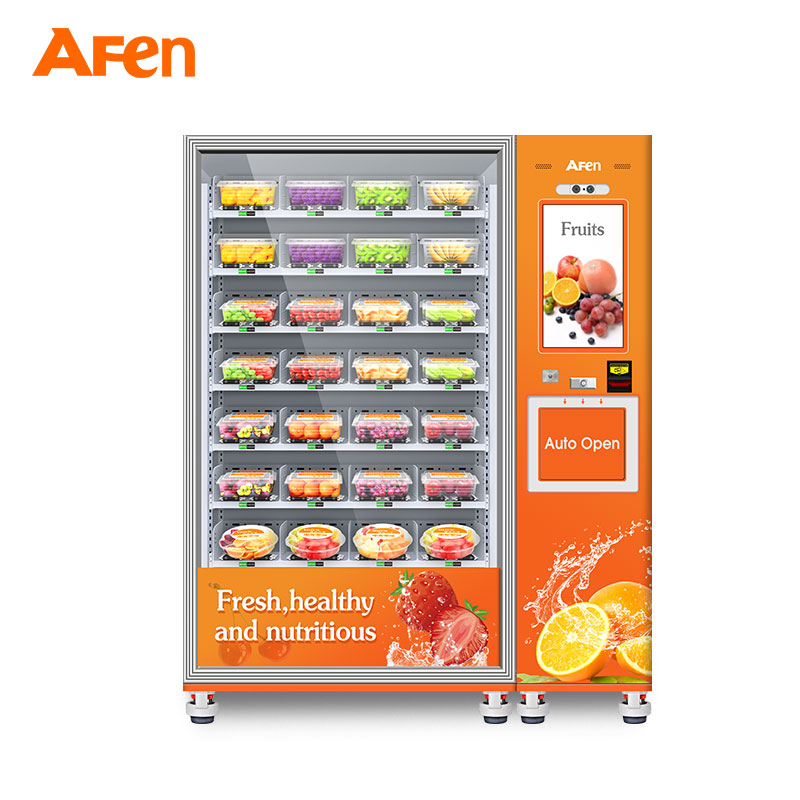 AF-CFS-54C(V22) Máquina expendedora de alimentos frescos para ensalada saudable de froitas con sistema de elevación
