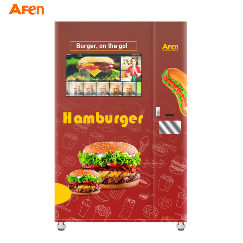 AF-CFM-4C(H32) Breakfast Fast Food Lunch Box Bento Vending Machine for Hot Food Hot Meal