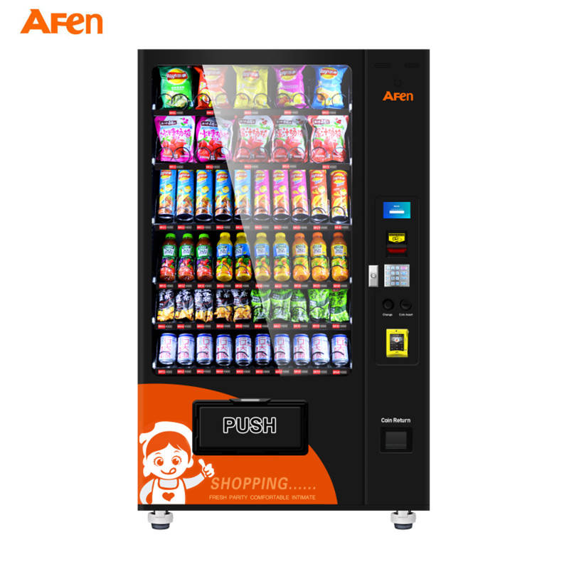 AF-CSC-60C(H5) Snack&Beverage Combo Vending Machine Merchandise Free Fall
