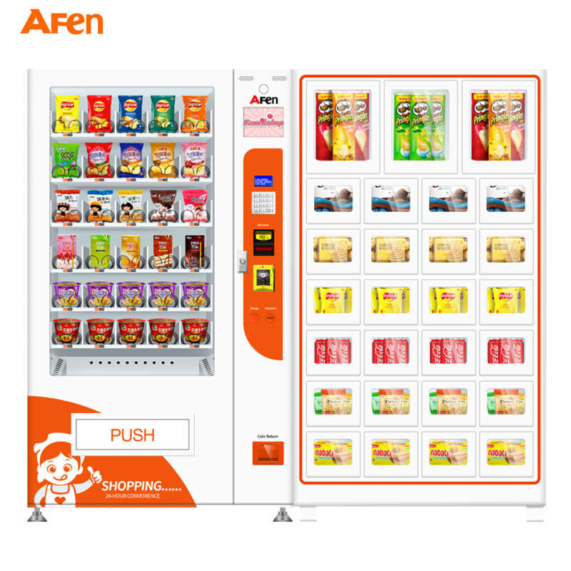 AF-S770+27S Non-Refrigerated Vending Locker Snack & Drink Vending Machine