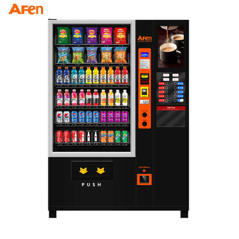 Máquina expendedora combinada de café y refrigerios AF-60GC4