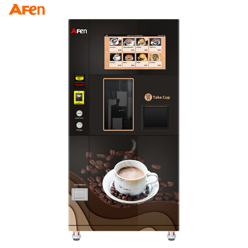 AF-NCF-6C(H22) Freshly Ground Coffee Machine Hot Beverage Vending Machine