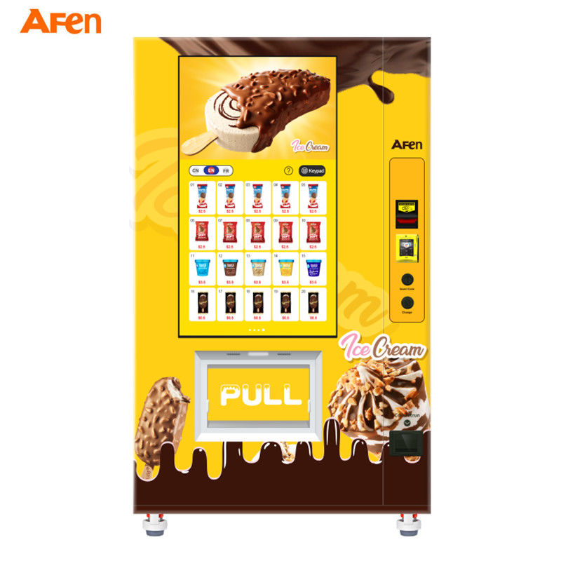 AF-FEL-54G(V49) Dako nga Screen Vending Machine alang sa Frozen Food Ice Cream Popsicle