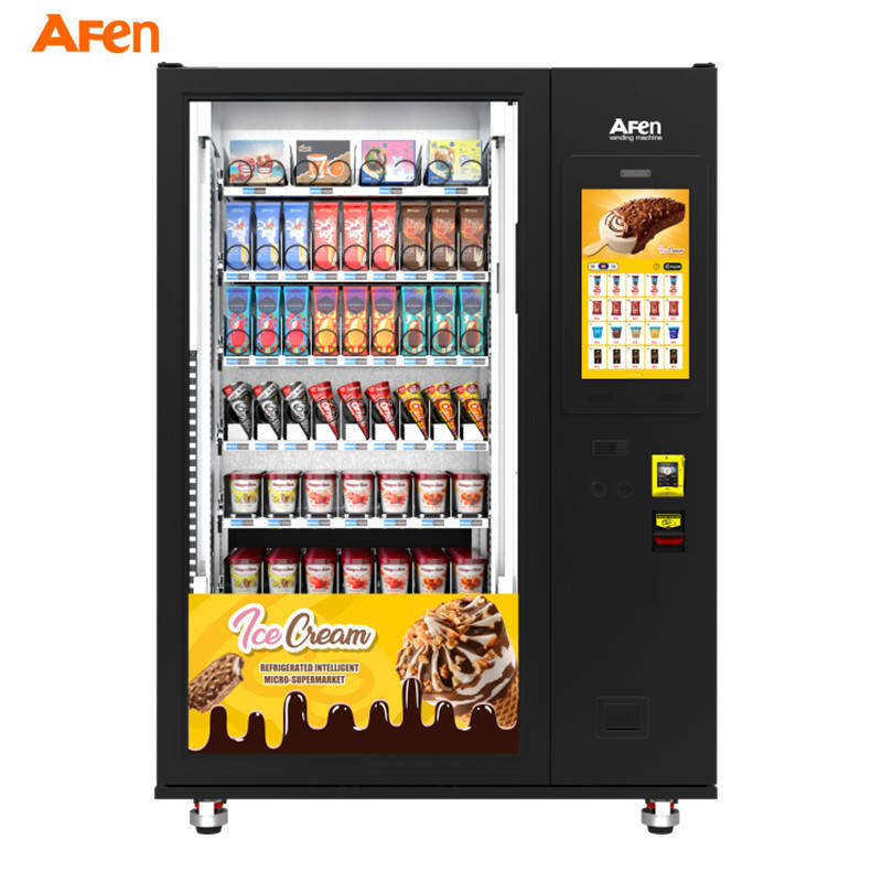 AF-FEL-54C(V22)-LD Touch Screen Outlet Frozen Food Vending Machine