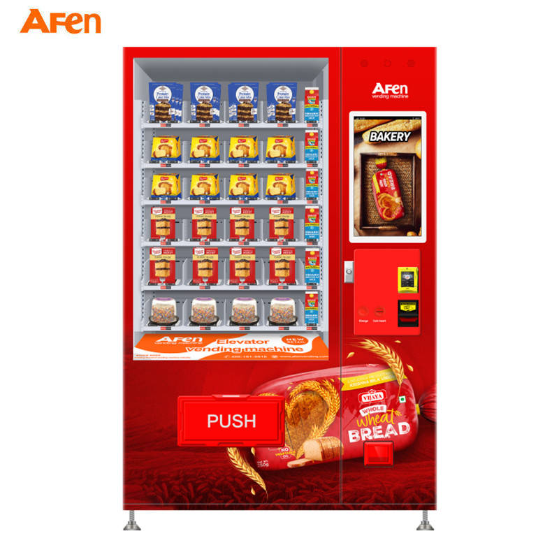 AF-CEL-60C(V22) 22 pulgada nga Touch Screen Bread Vending Machine