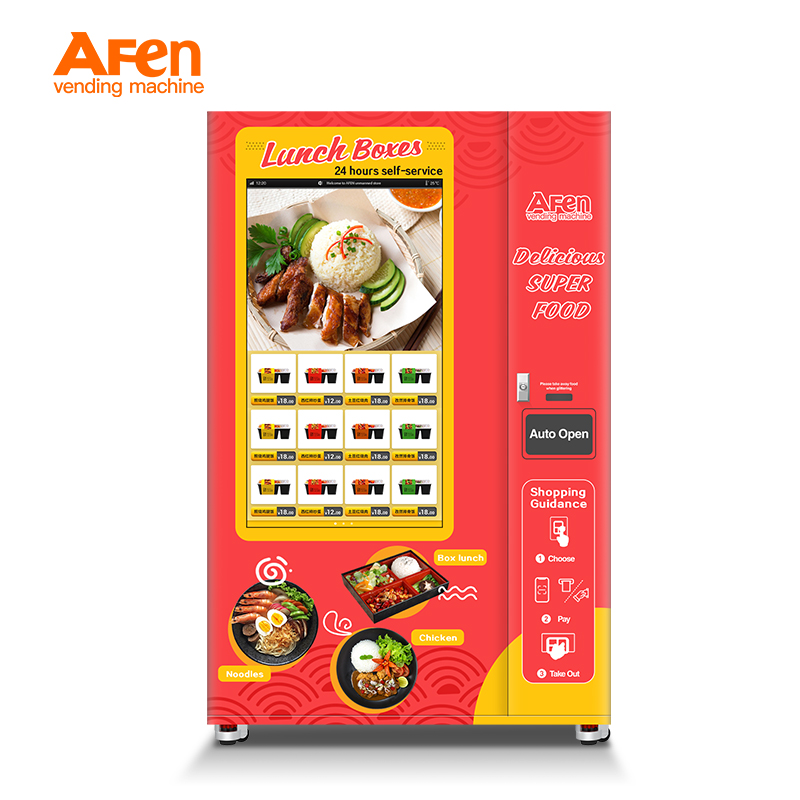 AF-CFM-4C(V50)Hot food meals vending machine