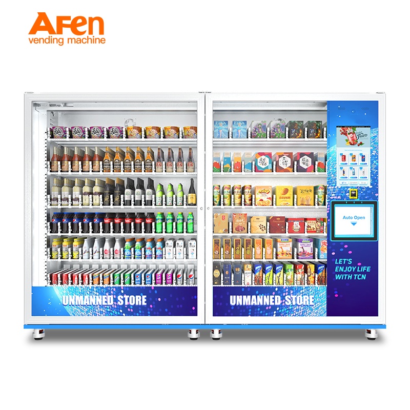 Liquidación de máquinas expendedoras de supermercados grandes AFEN-NMM-2857V(V16) $22