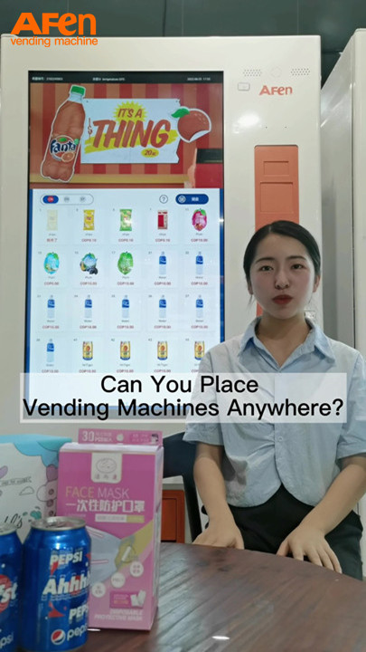 Mahimo ba Nimong Ibutang ang mga Vending Machine Bisan asa